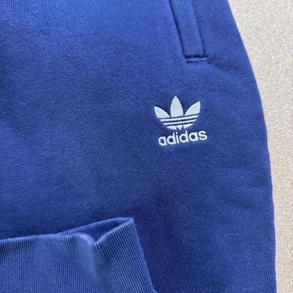 Adidas Pants Mens XL Blue‎ Sweatpants Joggers Gym Activewear - Picture 8 of 9